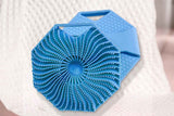 Darrahopens Health & Beauty > Personal Care > Lotions & Moisturisers Silicone Body Cleansing Brush Shower Scrubber Gentle Exfoliating and Massage for all Kinds of Skin -Blue