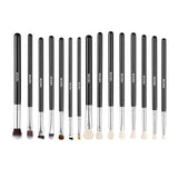 Darrahopens Health & Beauty > Personal Care > Lotions & Moisturisers VEVOR 15-Piece Makeup Brush Set for Foundation Blending Eyeshadow, Professional Vegan Brushes with Soft Synthetic Bristles, Ergonomic Wood Handle & Aluminum Ferrule, Portable and Travel-Friendly