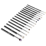 Darrahopens Health & Beauty > Personal Care > Lotions & Moisturisers VEVOR 15-Piece Makeup Brush Set for Foundation Blending Eyeshadow, Professional Vegan Brushes with Soft Synthetic Bristles, Ergonomic Wood Handle & Aluminum Ferrule, Portable and Travel-Friendly