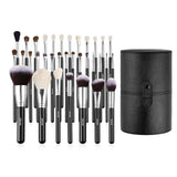 Darrahopens Health & Beauty > Personal Care > Lotions & Moisturisers VEVOR 34-Piece Makeup Brush Set, Professional Brushes Kit for Foundation Blending Eyeshadow Concealer Blush - with Soft Bristles, Ergonomic Wood Handle, Travel-Friendly Case Included