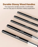 Darrahopens Health & Beauty > Personal Care > Lotions & Moisturisers VEVOR 34-Piece Makeup Brush Set, Professional Brushes Kit for Foundation Blending Eyeshadow Concealer Blush - with Soft Bristles, Ergonomic Wood Handle, Travel-Friendly Case Included