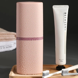 Darrahopens Health & Beauty > Personal Care > Oral Care 1pc Portable Toothbrush Holder Box, Multi-functional Travel Toothbrush Storage Case, Mouthwash Cup and Toothbrush Container.PINK