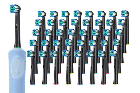 Darrahopens Health & Beauty > Personal Care > Oral Care 20 Pack Replacement Heads Compatible With Oral B Soft Electric Toothbrush Heads