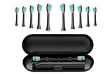 Darrahopens Health & Beauty > Personal Care > Oral Care 22000 VPM Electric Toothbrush for Adults with 10 Brush Heads and 6 Modes Toothbrush Sets - Black