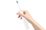 Darrahopens Health & Beauty > Personal Care > Oral Care 22000 VPM Electric Toothbrush for Adults with 10 Brush Heads and 6 Modes Toothbrush Sets - White