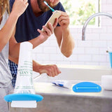 Darrahopens Health & Beauty > Personal Care > Oral Care 2Pcs Plastic Toothpaste Tube Squeezer Cream Dispenser Press Rolling Roller Tool