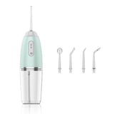 Darrahopens Health & Beauty > Personal Care > Oral Care 4-in-1 Cordless Oral Irrigator Rechargeable Portable Water Flosser -White