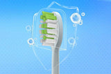 Darrahopens Health & Beauty > Personal Care > Oral Care 4Pcs Replacement Toothbrush Heads Compatible with Philips Series Soft Bristles -White