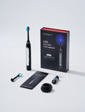 Darrahopens Health & Beauty > Personal Care > Oral Care Black 03TB Electric Toothbrush Replacement Heads 2-Pack - Blue Light Whitening Sonic Cleaning Brush Heads for Smart Toothbrushes