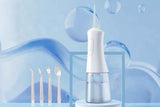 Darrahopens Health & Beauty > Personal Care > Oral Care Cordless Rechargeable Portable Water Flosser for Teeth Gums Braces Care and Travel with 8 Flossing Tips