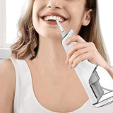 Darrahopens Health & Beauty > Personal Care > Oral Care Cordless Water Flosser Teeth Cleaner 300ML Dental Flosser with 4 Jet Tips -White