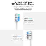 Darrahopens Health & Beauty > Personal Care > Oral Care DR.BEI Sonic Electric Toothbrush Rechargeable Waterproof Wireless Portable Ultrasonic Whitening Toothbrush
