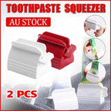 Darrahopens Health & Beauty > Personal Care > Oral Care Large Bathroom Toothpaste Squeezer Tube Easy Stand Dispenser Rolling Holder Seat - Red