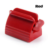 Darrahopens Health & Beauty > Personal Care > Oral Care Large Bathroom Toothpaste Squeezer Tube Easy Stand Dispenser Rolling Holder Seat - Red