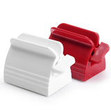 Darrahopens Health & Beauty > Personal Care > Oral Care Large Bathroom Toothpaste Squeezer Tube Easy Stand Dispenser Rolling Holder Seat - Red