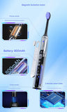 Darrahopens Health & Beauty > Personal Care > Oral Care LED Sonic Electric Toothbrush - 2-in-1 Cleaning & Whitening, 4 Modes(black)