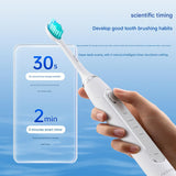 Darrahopens Health & Beauty > Personal Care > Oral Care LED Sonic Electric Toothbrush - 2-in-1 Cleaning & Whitening, 4 Modes(black)