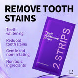 Darrahopens Health & Beauty > Personal Care > Oral Care Professional Enamel-Safe Teeth Whitening Strips(12 Strips per Pack) - Antibacterial Gum Care & Deep Cleaning