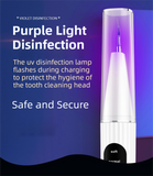 Darrahopens Health & Beauty > Personal Care > Oral Care Professional Waterproof Ultrasonic Pet Tooth Cleaner - Dog Cat Painless Calculus and Stain Remover Kit with 4 Cleaning Heads, LED, UV Disinfection, Oral Mirror & Dental Floss