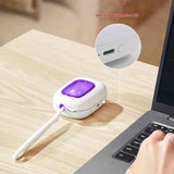 Darrahopens Health & Beauty > Personal Care > Oral Care UV Toothbrush Covers Case Holder,Dual UVC Light Clear Window,Toothbrush Cleaner Portable Brush Cover and Travel Case Fits Most Electric and Manual Toothbrushes