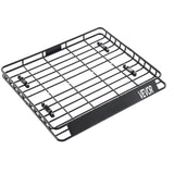Darrahopens Health & Beauty > Personal Care > Oral Care VEVOR Roof Rack Cargo Carrier, 1095 x 1270 x 105 mm, Universal Rooftop Cargo Basket, Car Top Luggage Holder with 68 kg Max Load Capacity, 4.1 in Fence, Anti-Rust Alloy Steel, Wind Fairing, for SUV Car