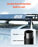 Darrahopens Health & Beauty > Personal Care > Oral Care VEVOR Roof Rack Cargo Carrier, 1095 x 1270 x 105 mm, Universal Rooftop Cargo Basket, Car Top Luggage Holder with 68 kg Max Load Capacity, 4.1 in Fence, Anti-Rust Alloy Steel, Wind Fairing, for SUV Car