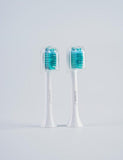 Darrahopens Health & Beauty > Personal Care > Oral Care White 03TB Electric Toothbrush Replacement Heads 2-Pack - Blue Light Whitening Sonic Cleaning Brush Heads for Smart Toothbrushes
