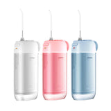 Darrahopens Health & Beauty > Personal Care > Oral Care White Advanced Portable Water Flosser - USB Rechargeable Cordless Oral Irrigator, 3 Modes, IPX7 Waterproof for Travel & Home