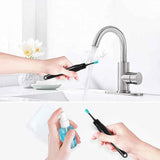 Darrahopens Health & Beauty > Shaving & Hair Removal > Hair Removal 16pcs Ear Wax Remover Tool Reusable Spiral Ear Wax Remover Silicone Ear Cleaner for Adults Kids -Black