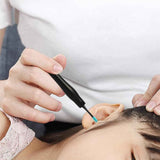 Darrahopens Health & Beauty > Shaving & Hair Removal > Hair Removal 16pcs Ear Wax Remover Tool Reusable Spiral Ear Wax Remover Silicone Ear Cleaner for Adults Kids -Black