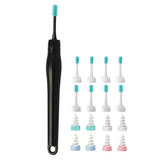 Darrahopens Health & Beauty > Shaving & Hair Removal > Hair Removal 16pcs Ear Wax Remover Tool Reusable Spiral Ear Wax Remover Silicone Ear Cleaner for Adults Kids -Black