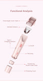 Darrahopens Health & Beauty > Shaving & Hair Removal > Hair Removal 2-in-1 Electric Lady Shaver & Bikini Trimmer Dual Head Waterproof Wet & Dry Body Hair Remover Cordless Razor for Face Legs Underarms Purple