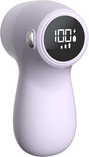Darrahopens Health & Beauty > Shaving & Hair Removal > Hair Removal Electric Lint Remover - Rechargeable & Digital Display - For Home Use - Sweater Depiller with LED Screen - Purple