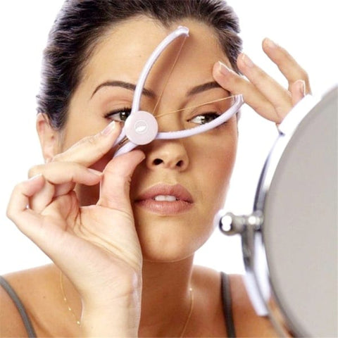 Darrahopens Health & Beauty > Shaving & Hair Removal > Hair Removal Facial Threading Hair Remover - Beauty Tool White