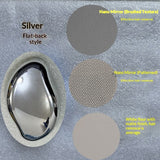 Darrahopens Health & Beauty > Shaving & Hair Removal > Hair Removal Flat-BackBlue-Nano-MirroredCoarseGlass