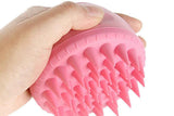 Darrahopens Health & Beauty > Shaving & Hair Removal > Hair Removal Hair Scalp Massager Shampoo Brush -Pink