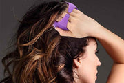Darrahopens Health & Beauty > Shaving & Hair Removal > Hair Removal Hair Scalp Massager Shampoo Brush -Purple