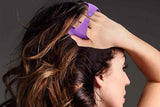 Darrahopens Health & Beauty > Shaving & Hair Removal > Hair Removal Hair Scalp Massager Shampoo Brush -Purple