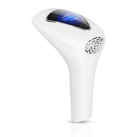 Darrahopens Health & Beauty > Shaving & Hair Removal > Hair Removal IPL Laser Hair Removal Device - 990,000 Flashes, 8 Intensity Levels, Dual Mode for Full Body(white)