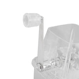 Darrahopens Health & Beauty > Shaving & Hair Removal > Hair Removal Manual Ice Crusher Small Portable Shaver Hand Operated Snow Cone Machine for Home Transparent In Australia - Darrahopens