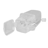 Darrahopens Health & Beauty > Shaving & Hair Removal > Hair Removal Manual Ice Crusher Small Portable Shaver Hand Operated Snow Cone Machine for Home Transparent In Australia - Darrahopens
