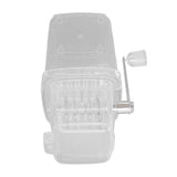 Darrahopens Health & Beauty > Shaving & Hair Removal > Hair Removal Manual Ice Crusher Small Portable Shaver Hand Operated Snow Cone Machine for Home Transparent In Australia - Darrahopens