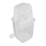 Darrahopens Health & Beauty > Shaving & Hair Removal > Hair Removal Manual Ice Crusher Small Portable Shaver Hand Operated Snow Cone Machine for Home Transparent In Australia - Darrahopens
