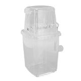 Darrahopens Health & Beauty > Shaving & Hair Removal > Hair Removal Manual Ice Crusher Small Portable Shaver Hand Operated Snow Cone Machine for Home Transparent In Australia - Darrahopens