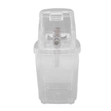 Darrahopens Health & Beauty > Shaving & Hair Removal > Hair Removal Manual Ice Crusher Small Portable Shaver Hand Operated Snow Cone Machine for Home Transparent In Australia - Darrahopens