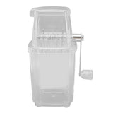 Darrahopens Health & Beauty > Shaving & Hair Removal > Hair Removal Manual Ice Crusher Small Portable Shaver Hand Operated Snow Cone Machine for Home Transparent In Australia - Darrahopens