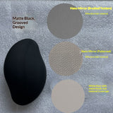 Darrahopens Health & Beauty > Shaving & Hair Removal > Hair Removal MatteBlackGrooved-BrushedNanoGlass(GoldFinish)