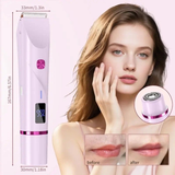 Darrahopens Health & Beauty > Shaving & Hair Removal > Hair Removal Women's Electric Dual Head Hair Remover – Double Ring Blade for Efficient Hair Removal, Fine Trimming Blade for Detailed Grooming, IPX7 Full Body Waterproof, Safe and Painless(purple)