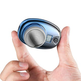 Darrahopens Health & Beauty > Shaving & Hair Removal > Shaving & Grooming 2pcs Mini Shaver Portable Electric Shaver Upgrade Rechargeable Pocket Razor for Men -Blue and Silver