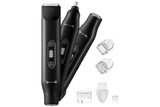 Darrahopens Health & Beauty > Shaving & Hair Removal > Shaving & Grooming 3-in-1 Electric Shaver Nose Hair Trimmer for Face Body Bikini Underarm and Legs - Black